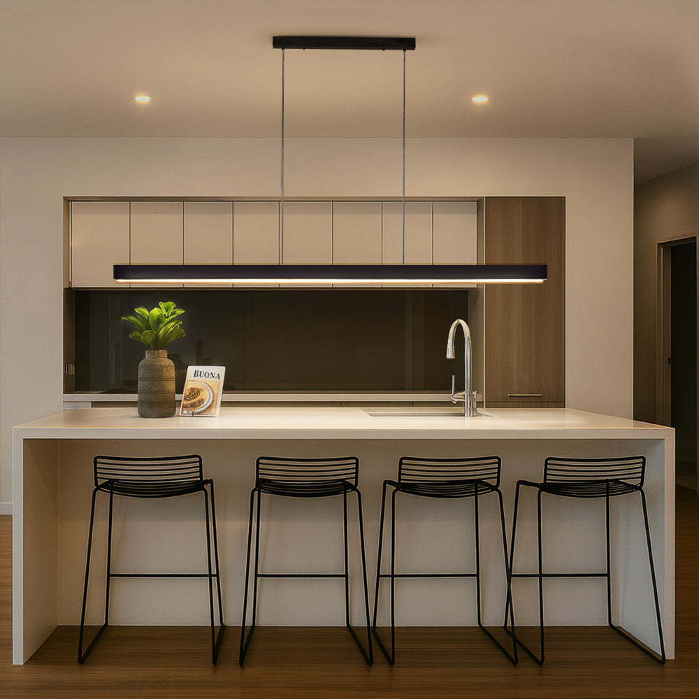 2.4M Aluminium LED Linear Pendant Light
