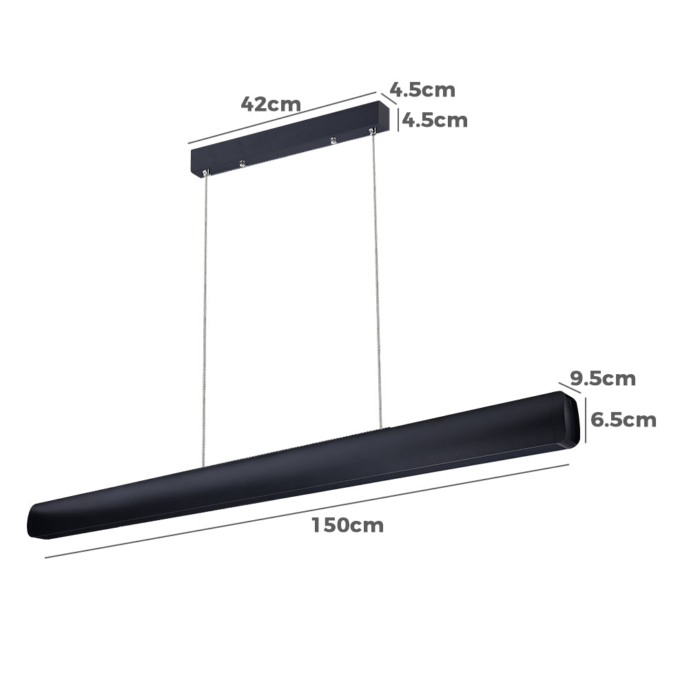 Mega Aluminium LED Linear Pendant Light