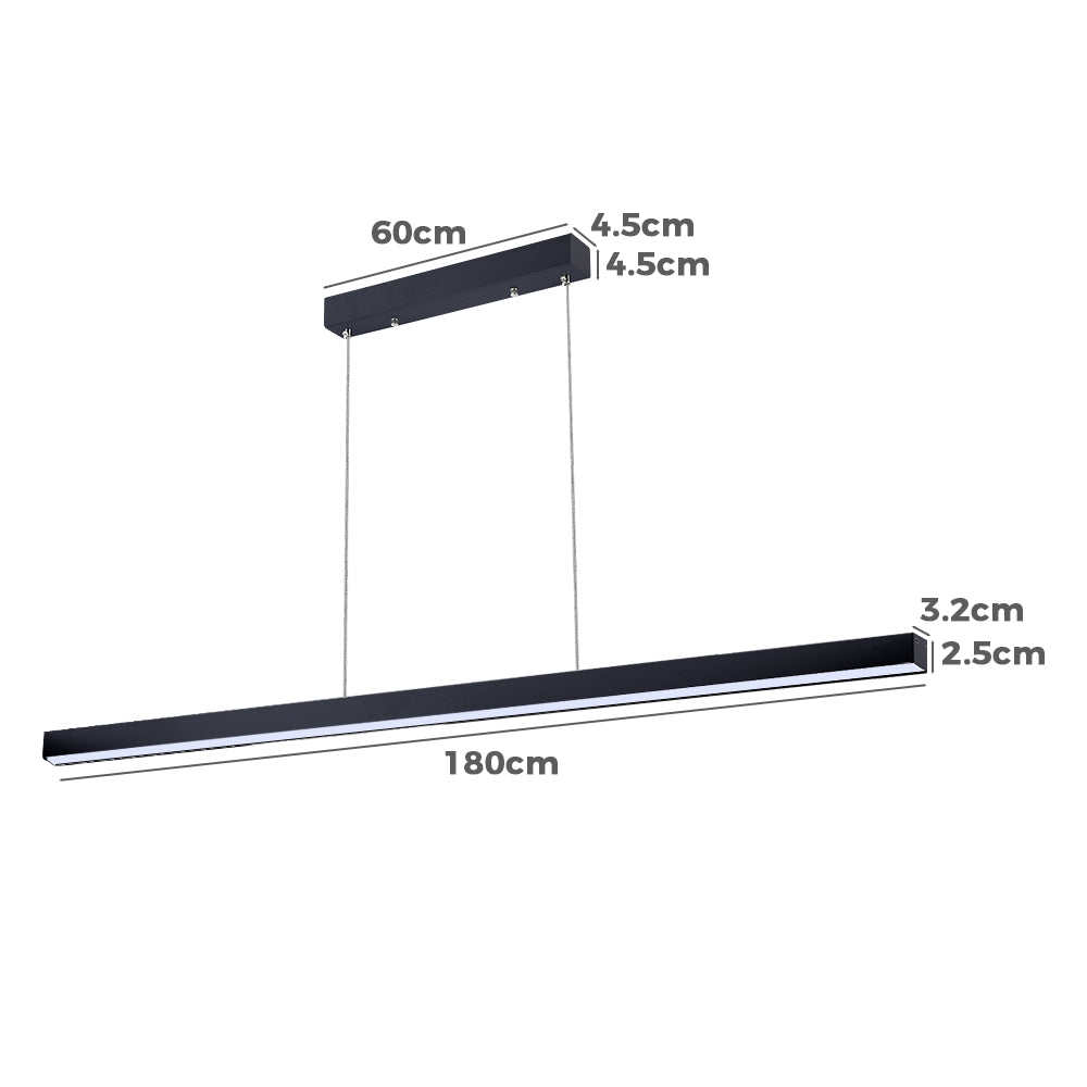 Sona Aluminium LED Linear Pendant Light