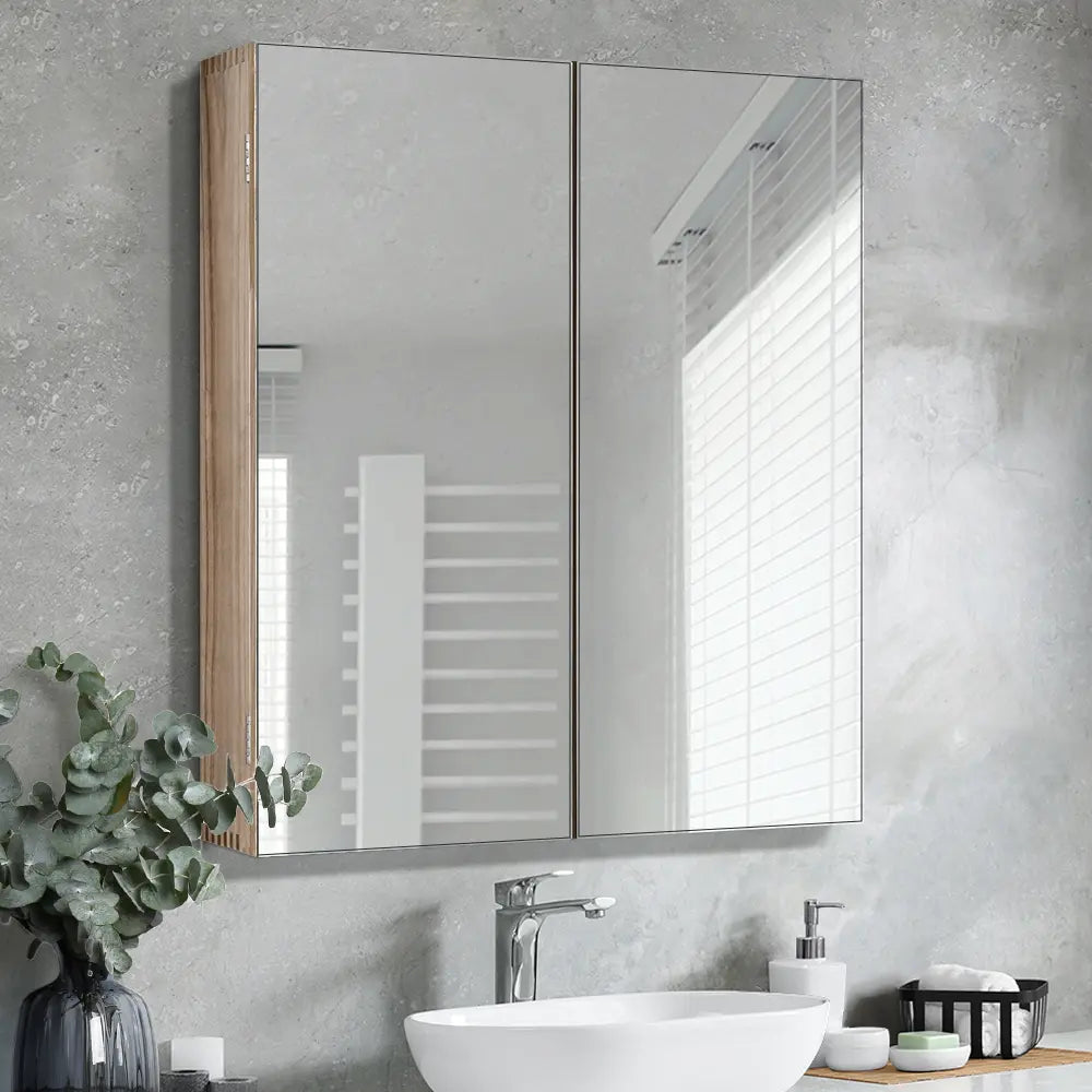 Sofie Rectangle Wall-Mounted Mirror Bathroom Cabinet