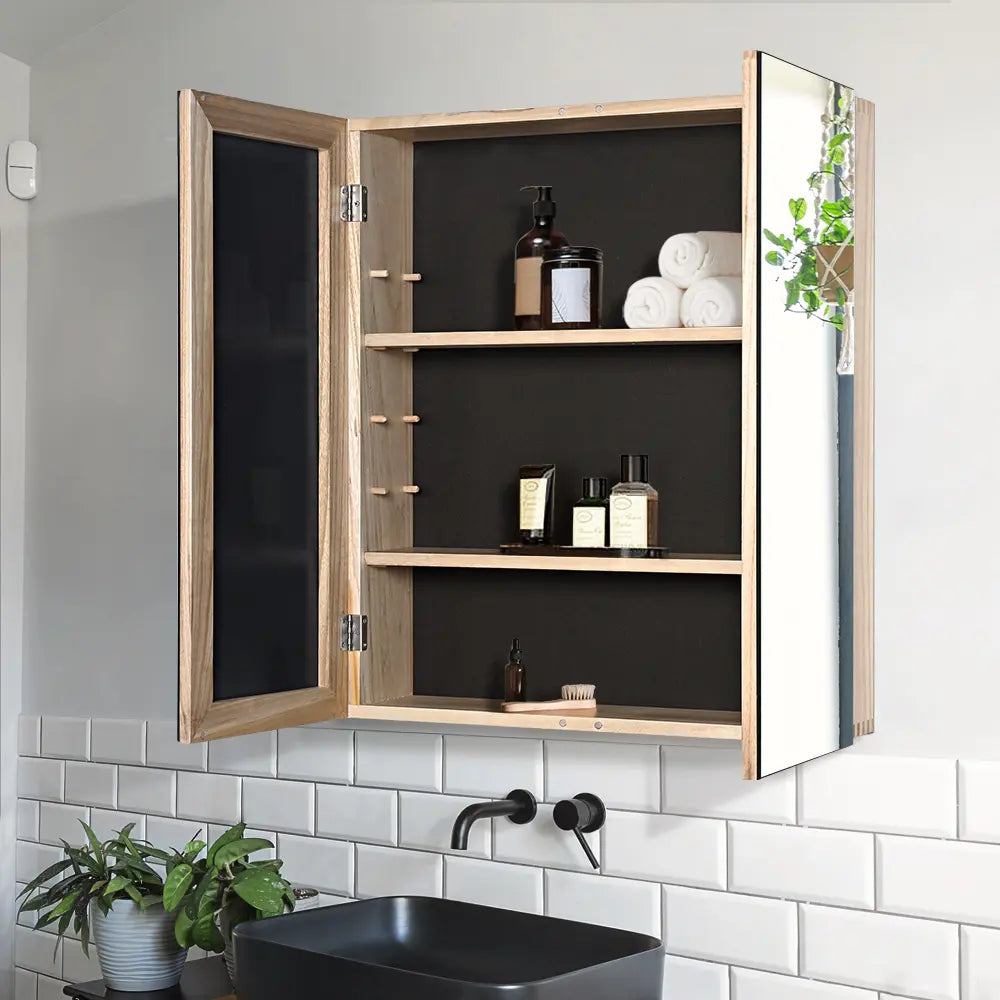 Sofie Rectangle Wall-Mounted Mirror Bathroom Cabinet