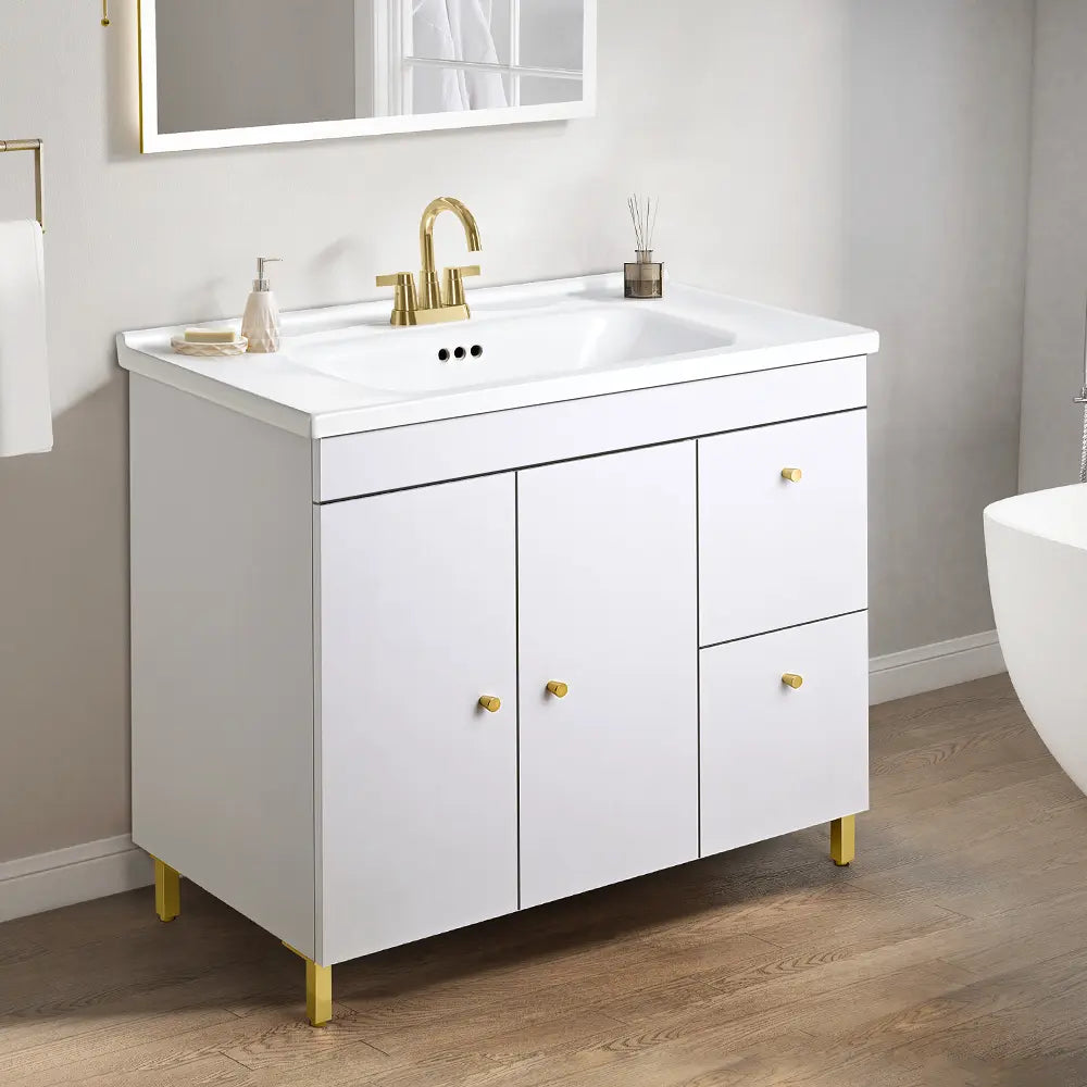 Cove 900mm Freestanding Single Bathroom Vanity with Basin