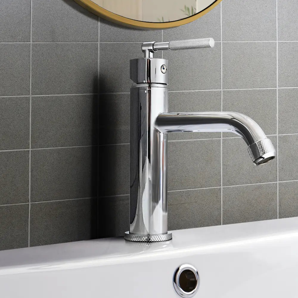 Xavier Stainless Steel Curved Basin Mixer