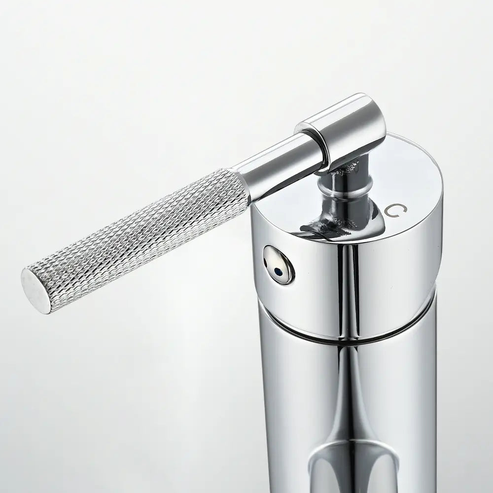 Xavier Stainless Steel Mid Rise Basin Mixer
