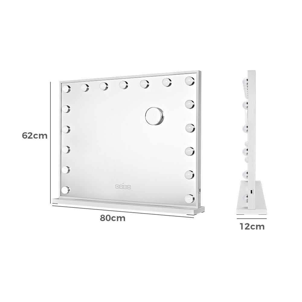 Glowin Hollywood Makeup Mirror Bluetooth