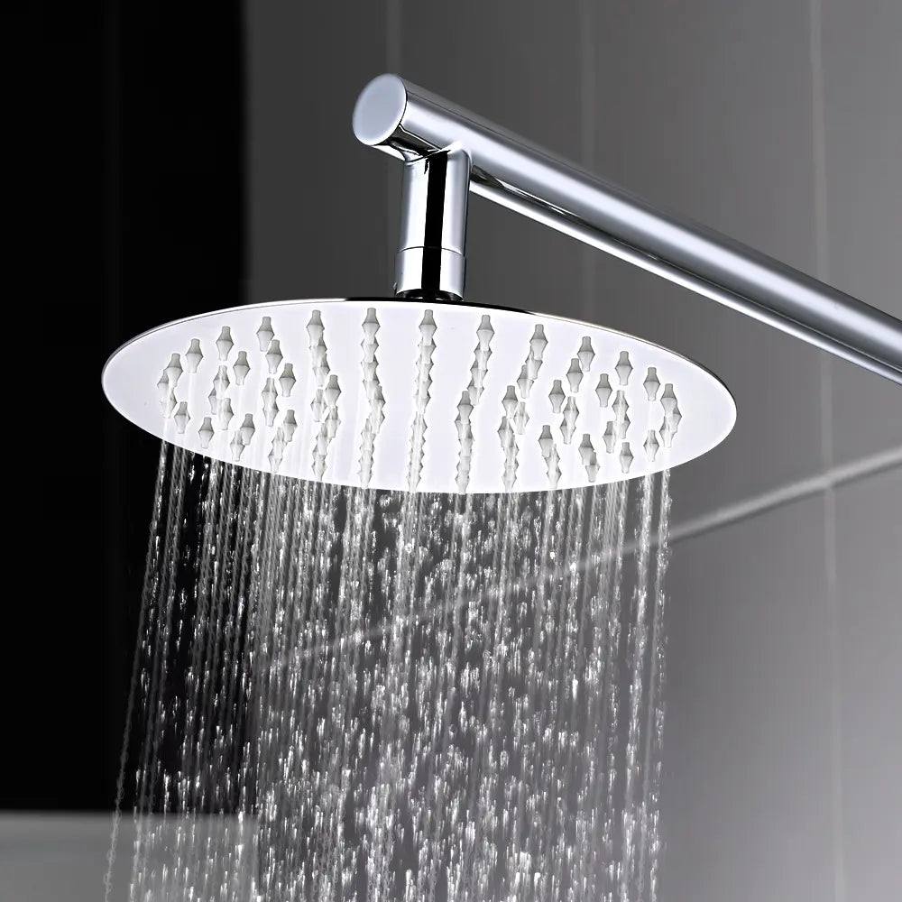Declan Round Short Twin Shower Mixer Set