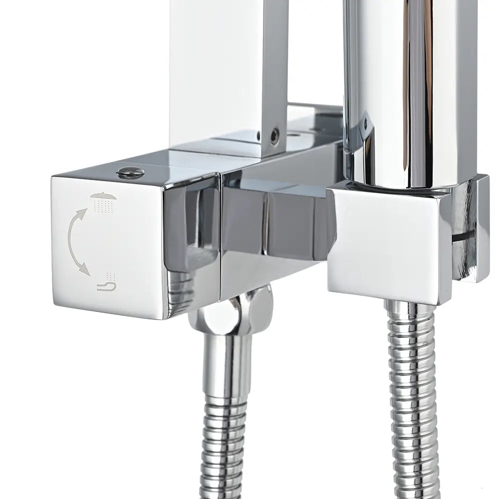 Rosina Square Twin Shower