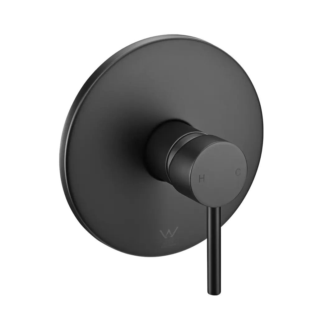 Round Euro Shower & Bath Mixer Diverter