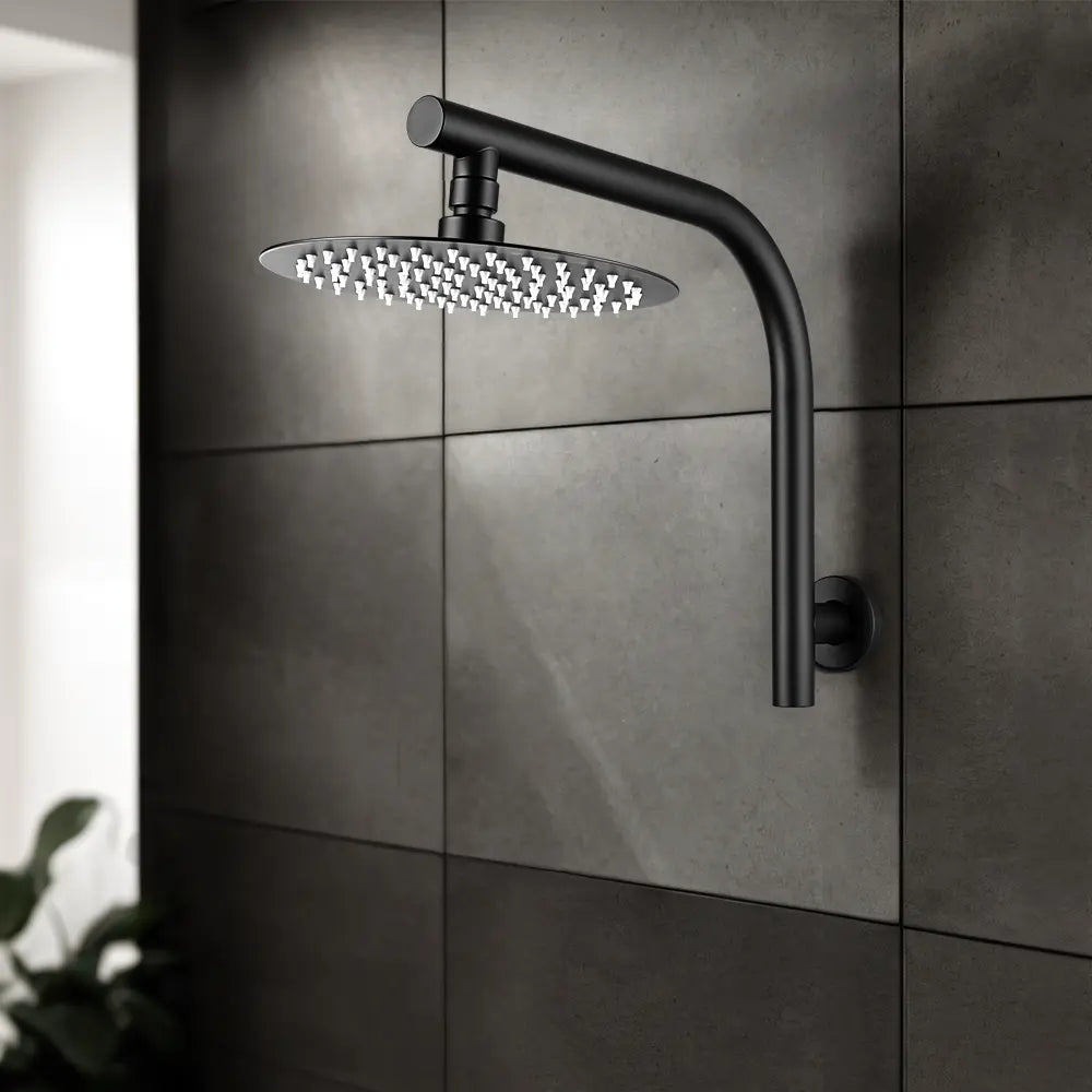 Round Rain Shower Arm & Head