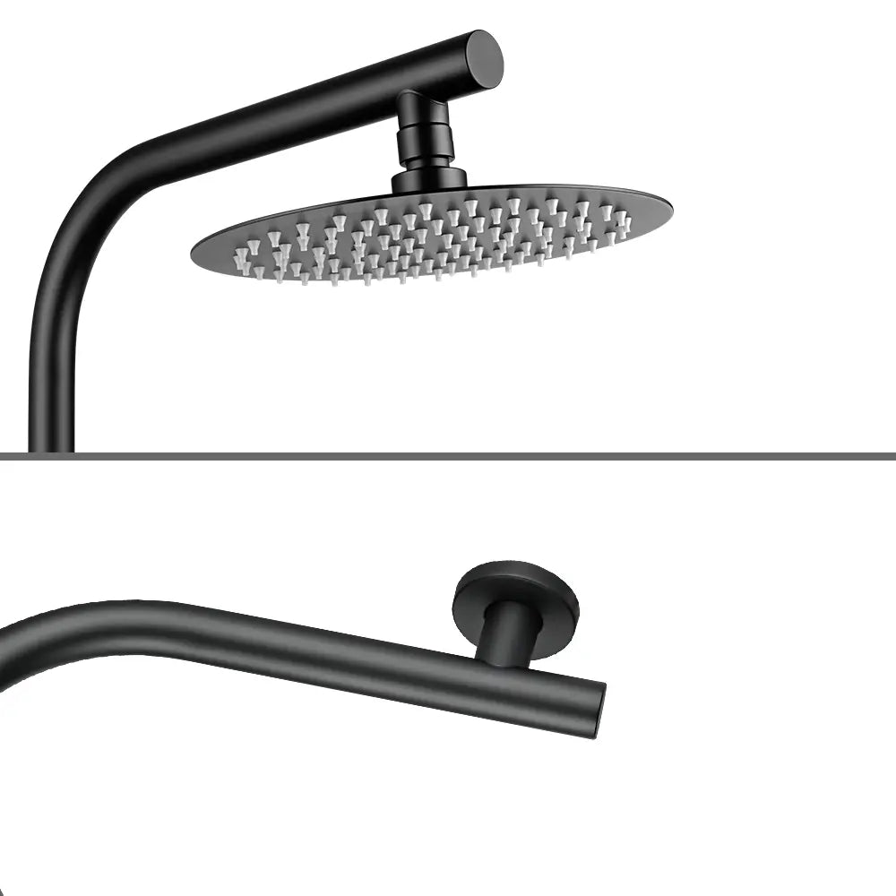 Round Rain Shower Arm & Head