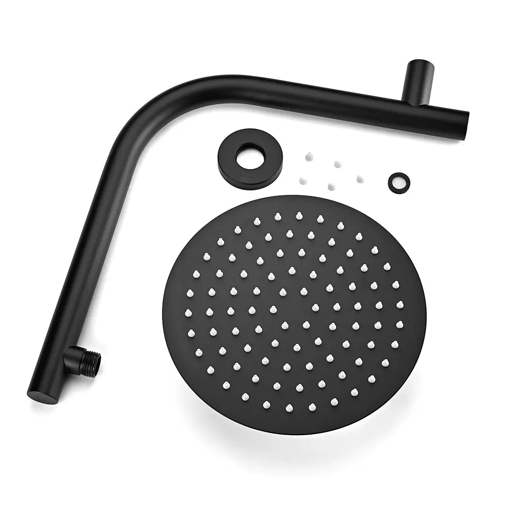 Round Rain Shower Arm & Head