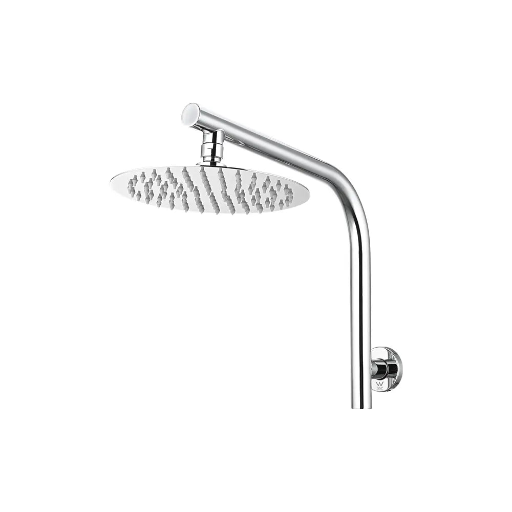 Round Rain Shower Arm & Head