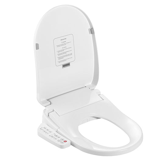 Smart Toilet Bidet Seat U Shape with Control Panel