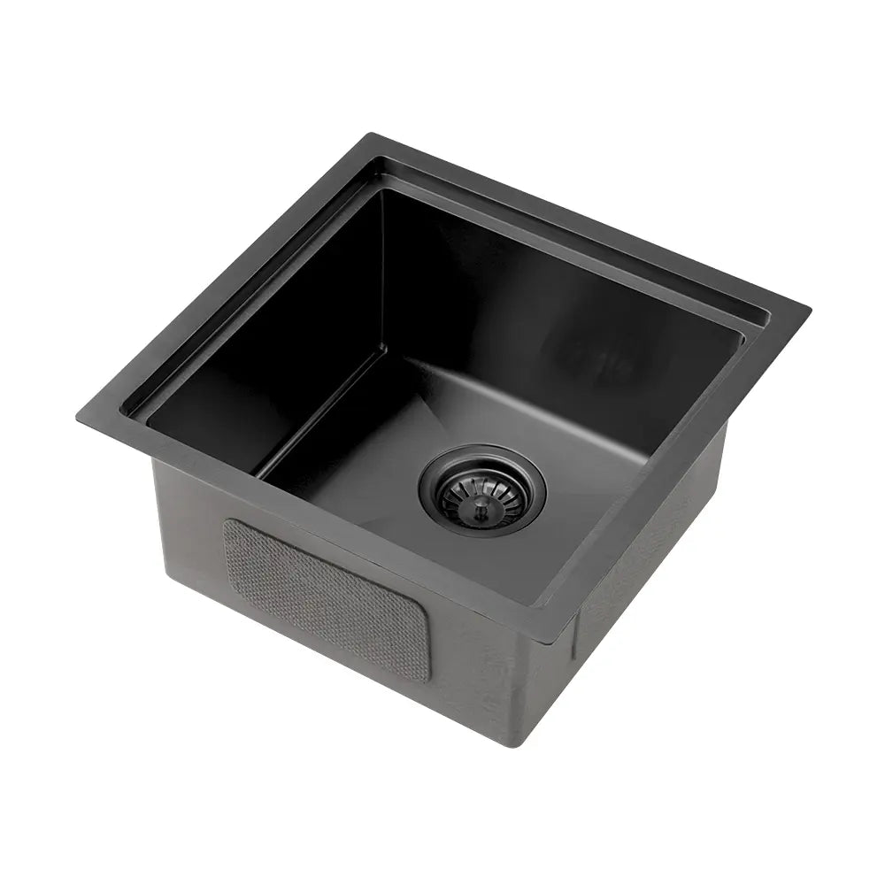 Sima-Plus 450x450mm Single Bowl Kitchen Sink 6Pc Workstation