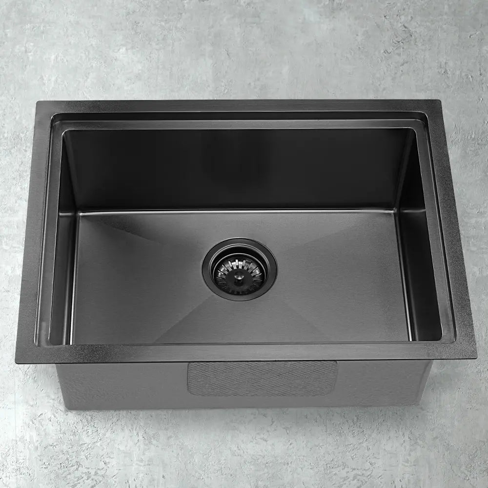 Sima-Plus 600x450mm Single Bowl Kitchen Sink 6Pc Workstation