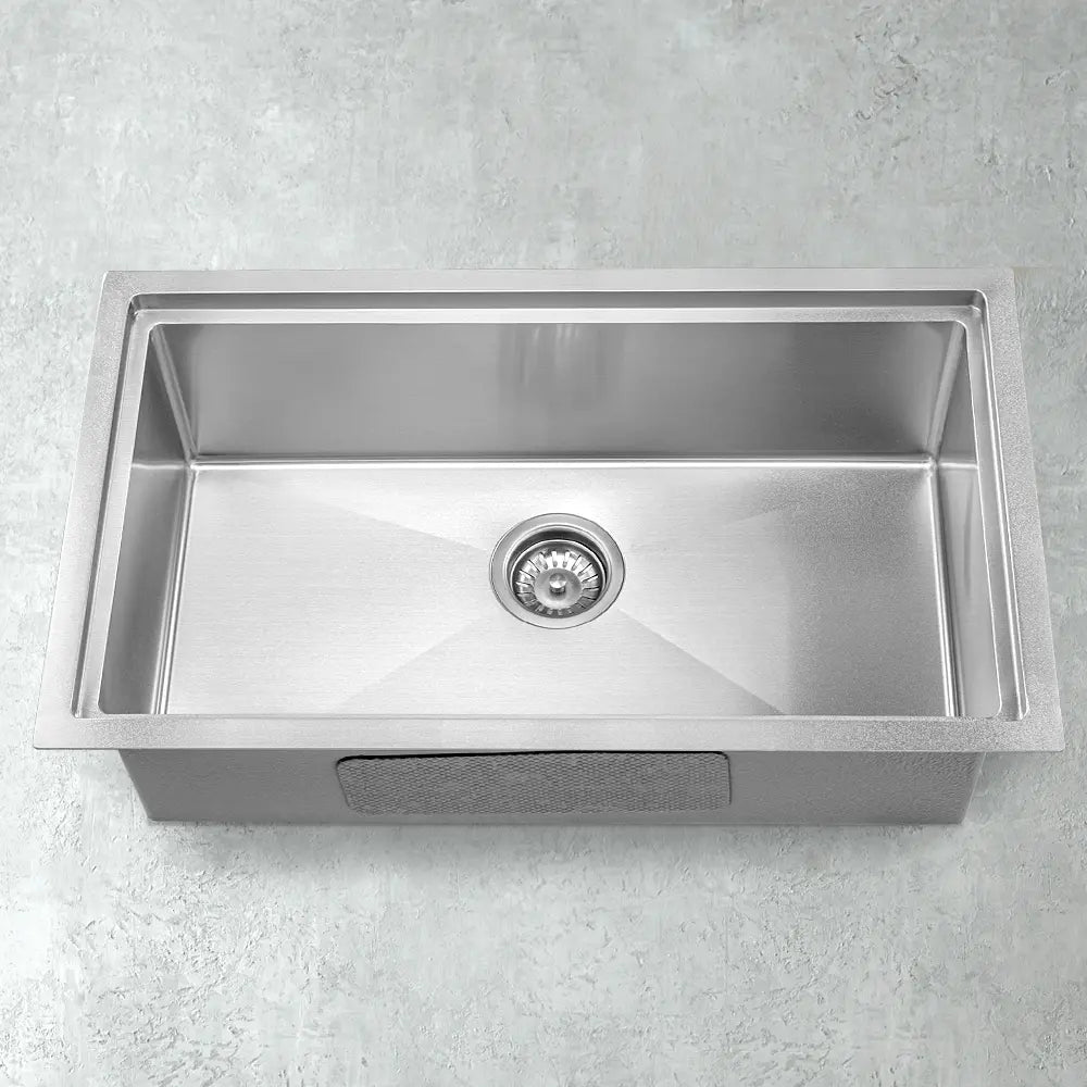 Sima-Plus 750x450mm Single Bowl Kitchen Sink 6Pc Workstation