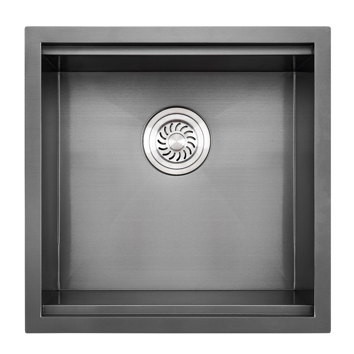 Sima 450x450mm Single Bowl Kitchen Sink 6Pc Workstation