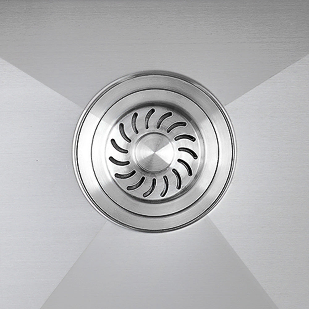 Sima 450x450mm Single Bowl Kitchen Sink 6Pc Workstation