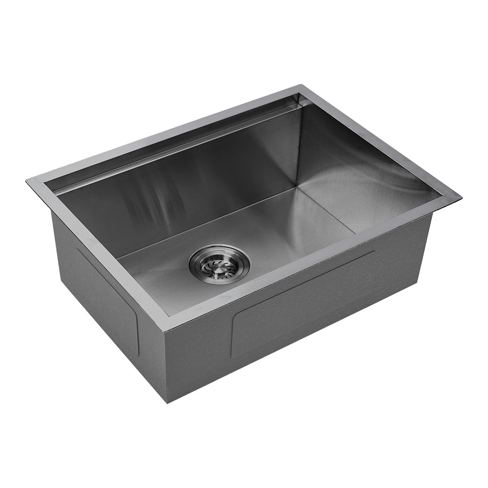 Sima 600x450mm Single Bowl Kitchen Sink 6Pc Workstation