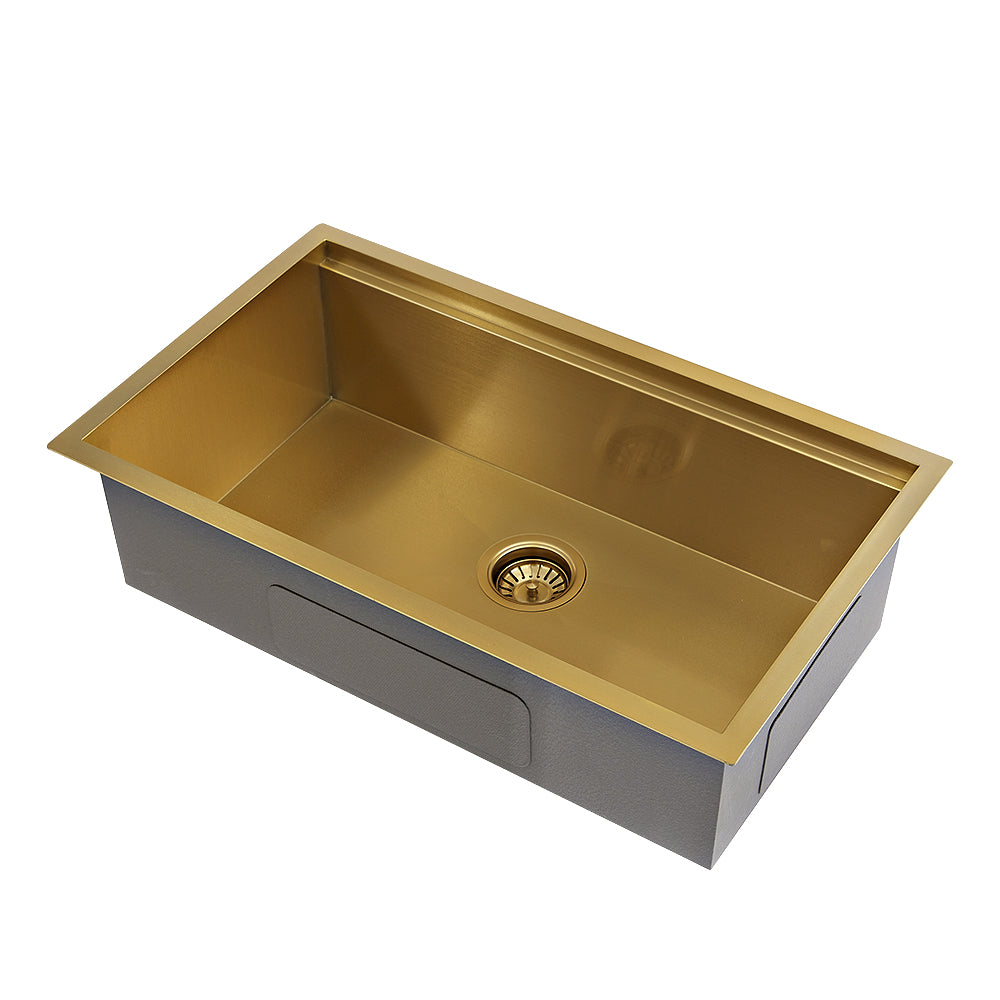 Sima 600x450mm Single Bowl Kitchen Sink 6Pc Workstation