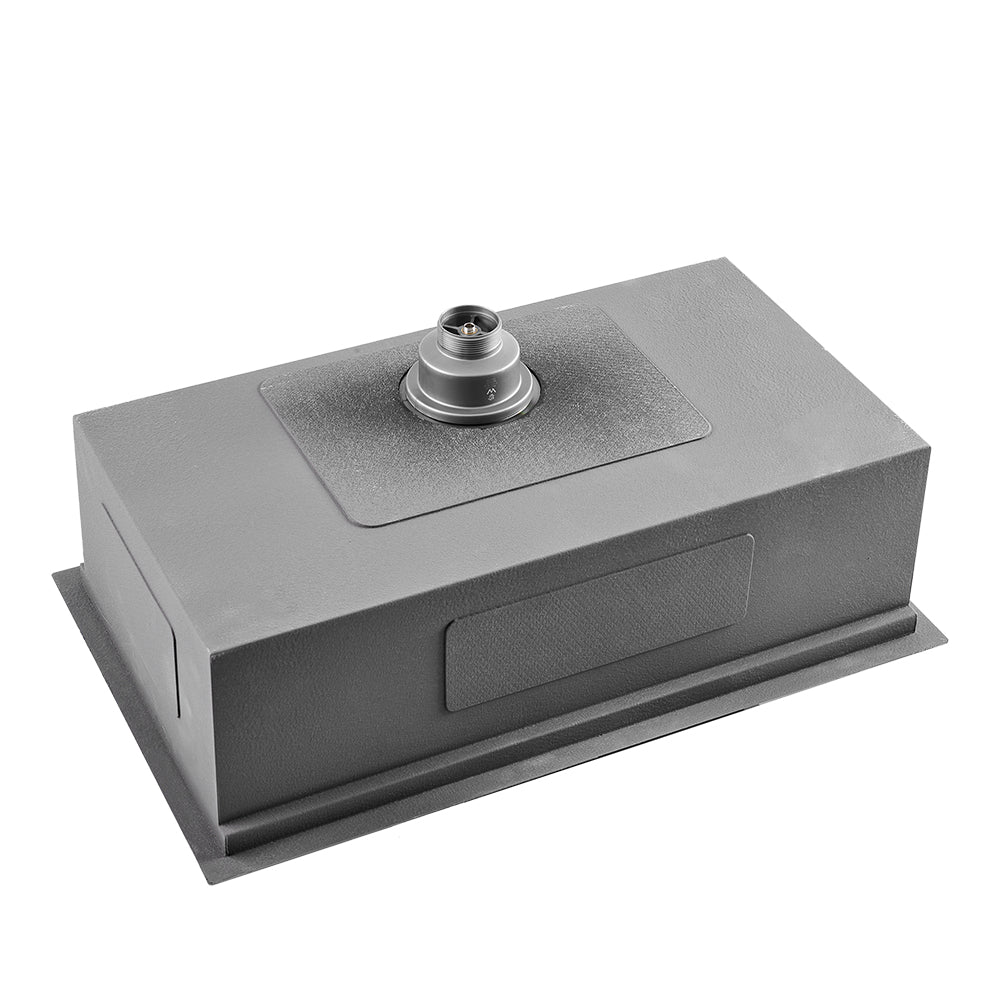 Sima 600x450mm Single Bowl Kitchen Sink 6Pc Workstation
