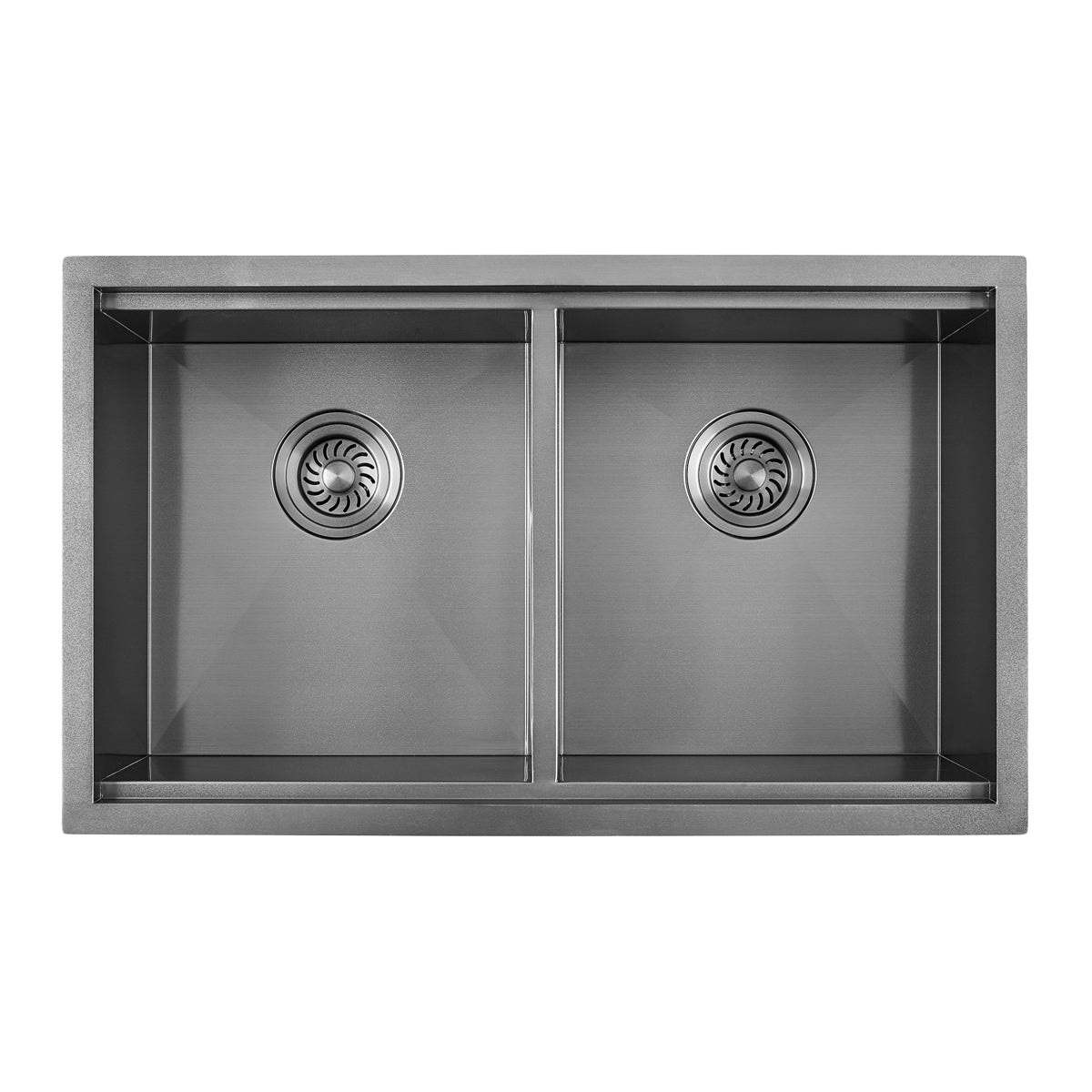Sima 750x450mm Double Bowl Kitchen Sink 7Pc Workstation