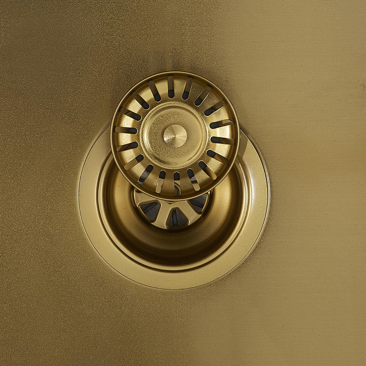 Sima-X 750x450mm sink strainer in gold