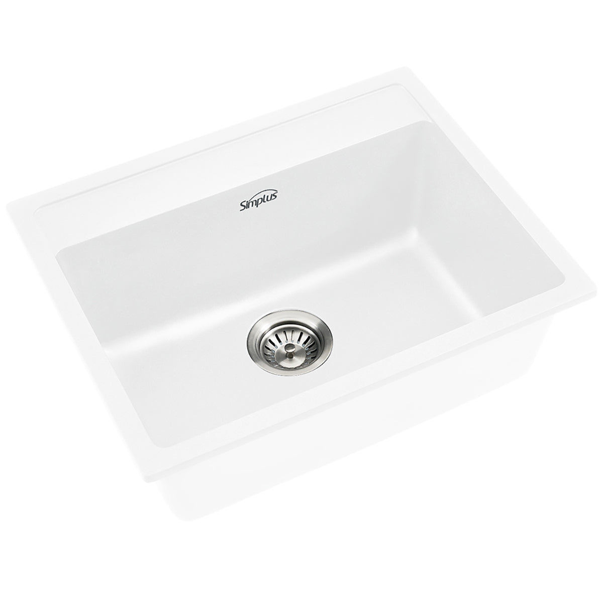 Eva 580x460mm Single Bowl Kitchen Bathroom & Laundry Sink