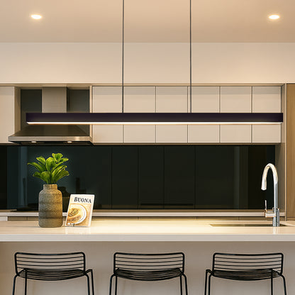 2.4M Aluminium LED Linear Pendant Light