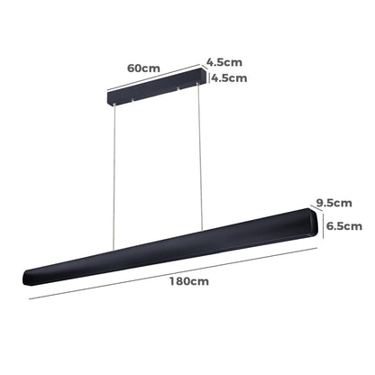 Mega Aluminium LED Linear Pendant Light