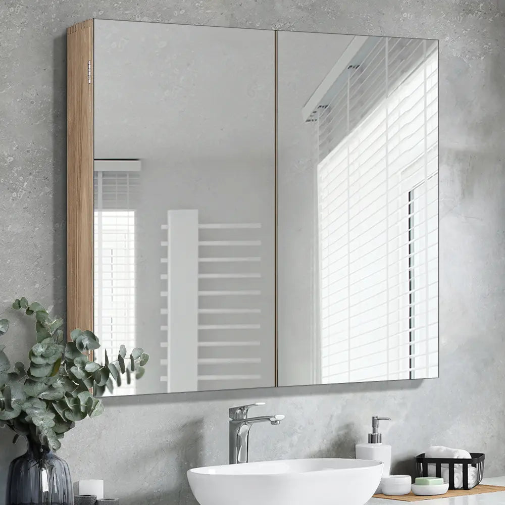 Sofie Rectangle Wall-Mounted Mirror Bathroom Cabinet