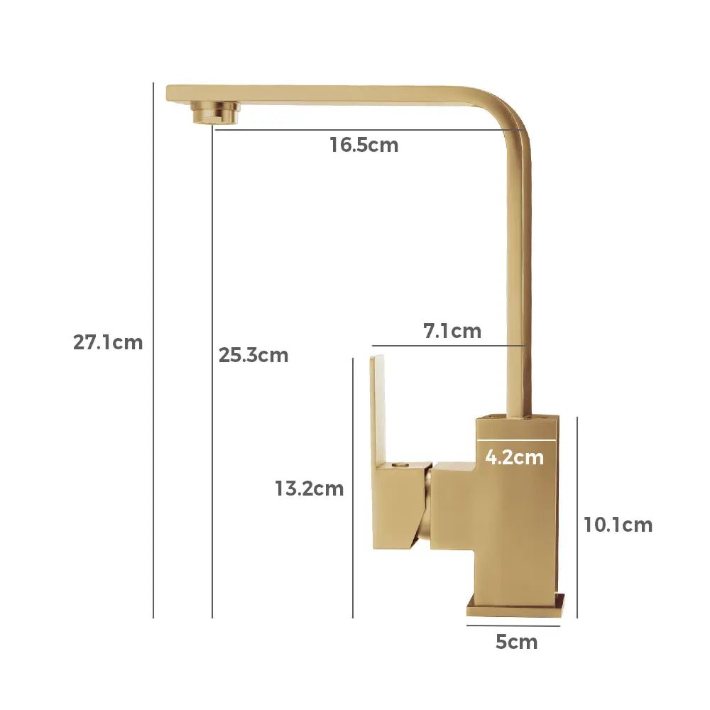 Ivy Slimline Square Sink Mixer Tap