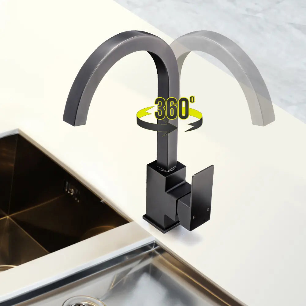 Debbie Slimline Square Sink Mixer Tap