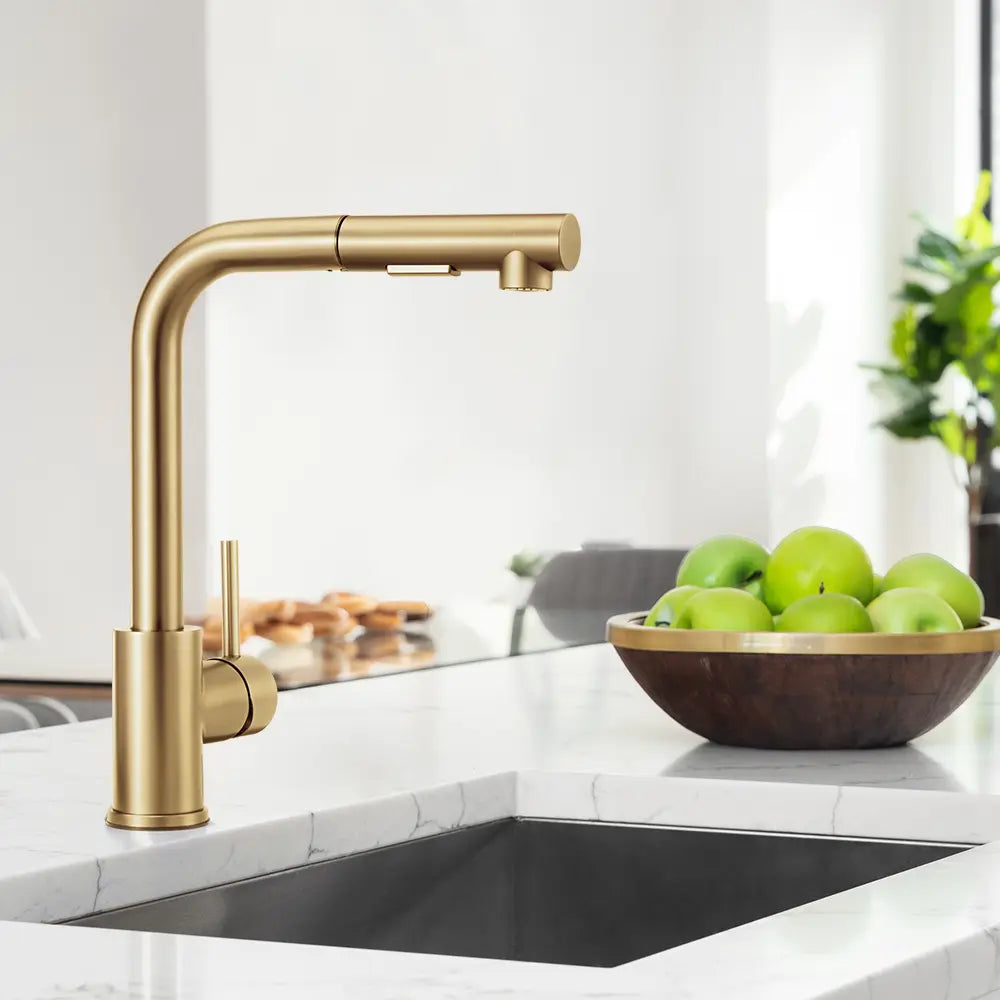 Beca Square Pull Out Sink Mixer Tap