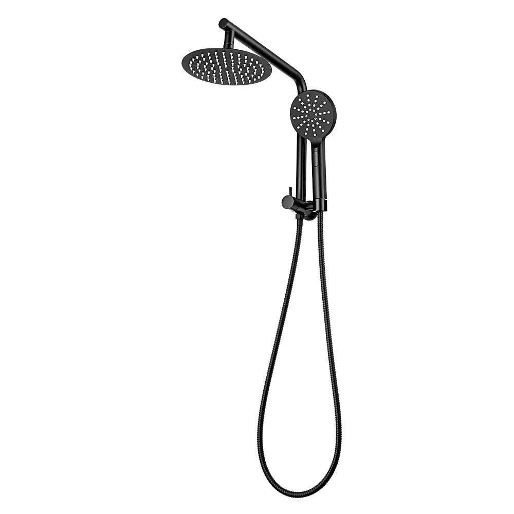 Declan Round Short Twin Shower Mixer Set