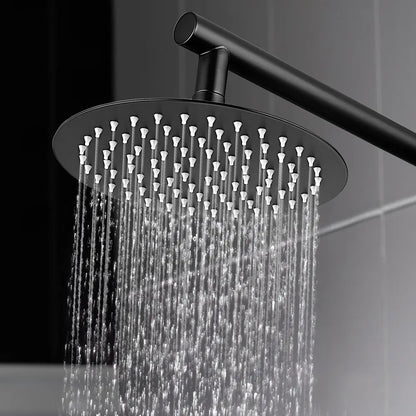 Declan Round Short Twin Shower Mixer Set