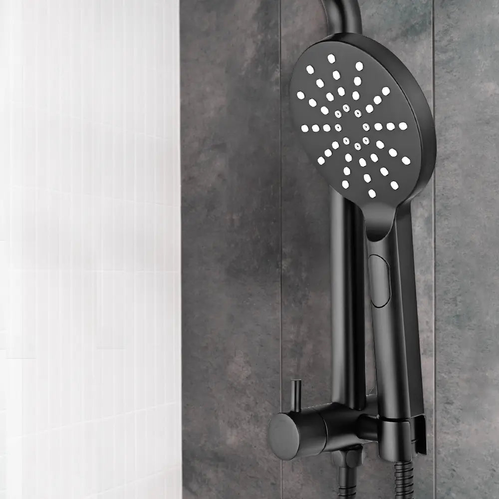 Declan Round Short Twin Shower Mixer Set