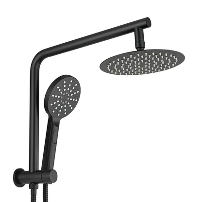 Declan Round Short Twin Shower Mixer Set