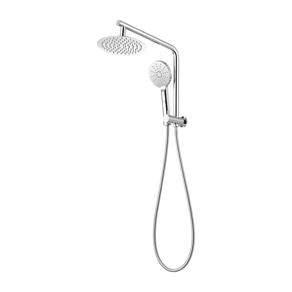 Declan Round Short Twin Shower Mixer Set