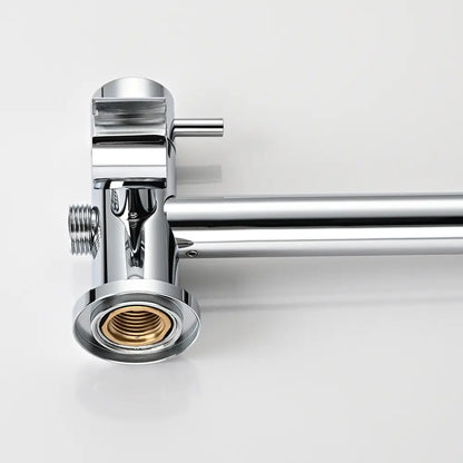 Declan Round Short Twin Shower Mixer Set