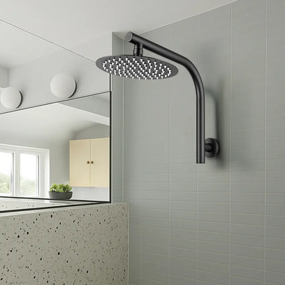 Round Rain Shower Arm & Head