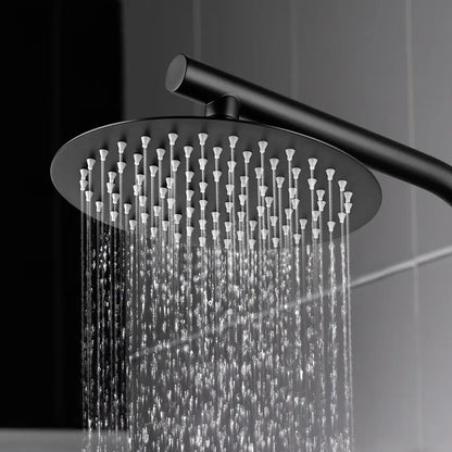 Round Rain Shower Arm & Head