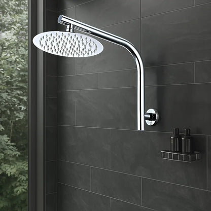 Round Rain Shower Arm & Head