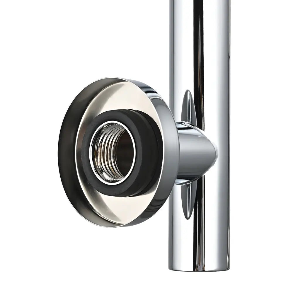 Round Rain Shower Arm & Head