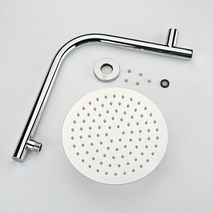 Round Rain Shower Arm & Head