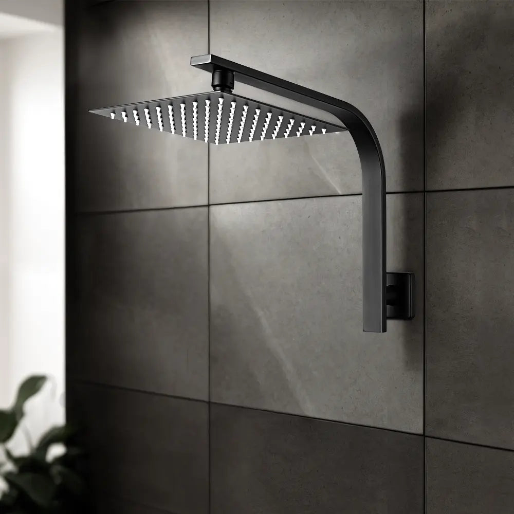 Square Gooseneck Shower Arm & Head