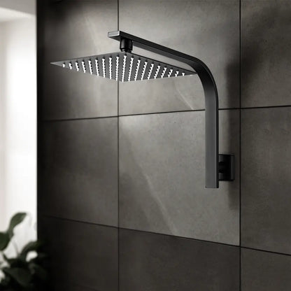 Square Gooseneck Shower Arm & Head