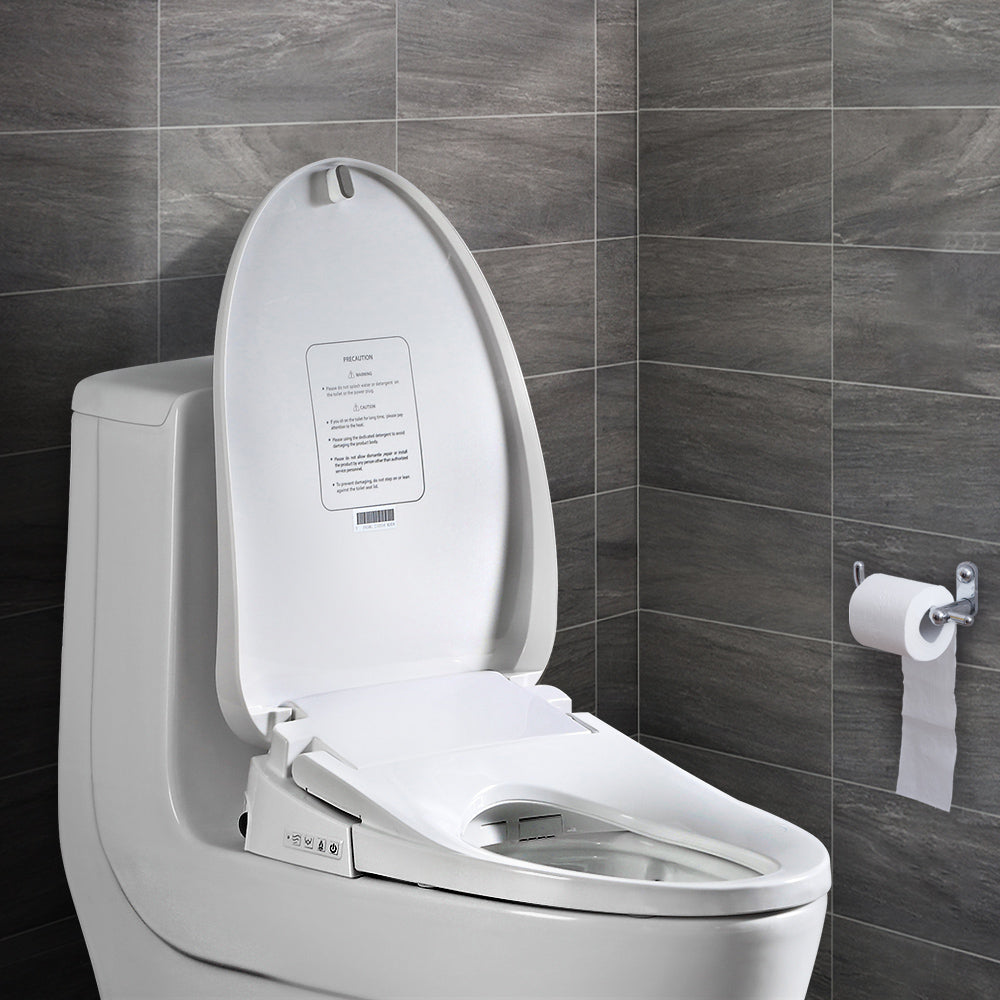 Smart Toilet Bidet Seat V Shape with Remote Control