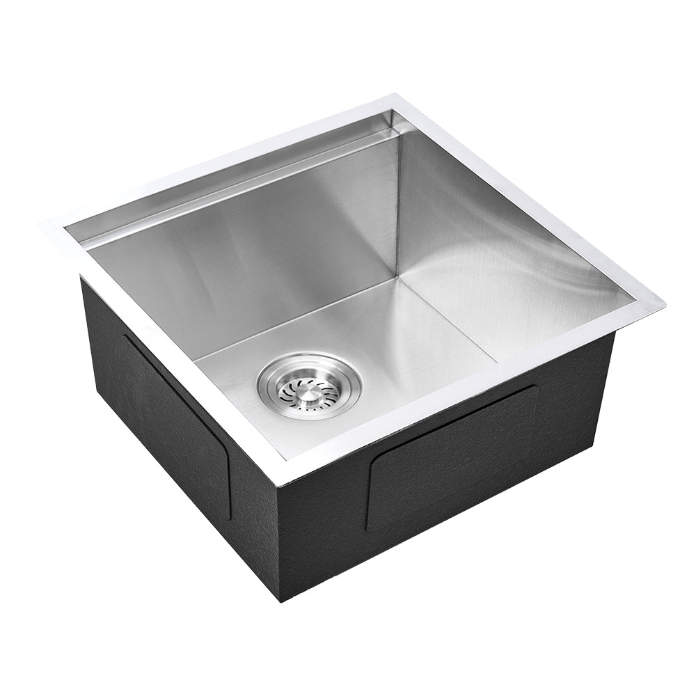 Sima 450x450mm Single Bowl Kitchen Sink 6Pc Workstation