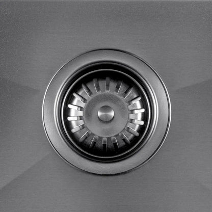 Sima-V 820x450mm Double Bowl Kitchen Sink 8Pc Workstation